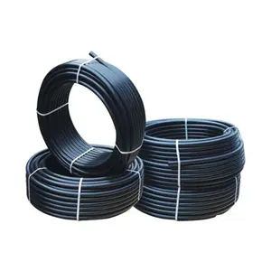 Malzeme tarımsal sulama Pe damla 20Mm Hdpe boru su kaynağı için