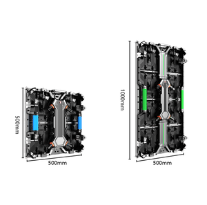 Pantalla LED de Alquiler P3.91 de Aluminio Fundido a Presión con Mantenimiento Frontal, Personalizable, Conexión Fija, para Interiores y Exteriores, Pantalla LED Curva para Escenarios - Product Image 2