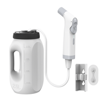Toilettes portables pour Offre Spéciale-Pulvérisateur de bidet rechargeable électrique avec 2 modes de pulvérisation, buse réglable pour voyage et usage domestique