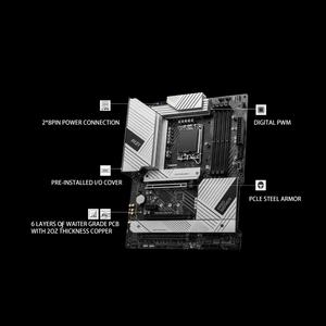 Msi PRO 256 MAX WIFI 7 Multi-Interfaz ATX LGA1700 4 * DDR5 7800 GB + - Product Image 4