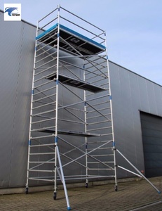 De perfiles de extrusión de aluminio paneles compuestos de 20m andamio Torre <span class=keywords><strong>rodapies</strong></span> - Product Image 2