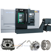 Machine de tour CNC lit incliné 45 ° 30 ° Machine de tour incliné 6030
