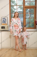 FUNG 6012 NOUVEAU 2026 Robes de demoiselle d'honneur à volants motif designer, Robes à volants florales