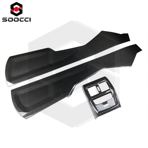 Nouvelle garniture de <span class=keywords><strong>Console</strong></span> centrale en Fiber de carbone sèche pour BMW M3 G80 G81 M4 G82 G83 Kits intérieurs centraux de mise à niveau accessoires de garniture de tableau de bord - Product Image 4