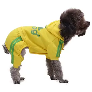 Ropa para perros de nuevo estilo múltiple, sudaderas con capucha de cuatro patas, ropa para mascotas, ropa para gatos para Otoño e Invierno