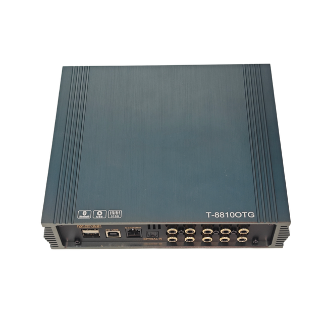 Car DSP Audio Processor for Android Car Stereo 8CH 50W X 8CH Bluetooth 5.0 PC APP Tuning Wholesale Supplier Factory Direct