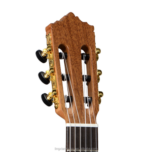 <span class=keywords><strong>Chitarra</strong></span> Classica NMI-CG-035 con Finitura <span class=keywords><strong>Satinata</strong></span>, Top in Abete e Cedro, Fondo e Fasce in Mogano, Corde in Nylon - Product Image 3
