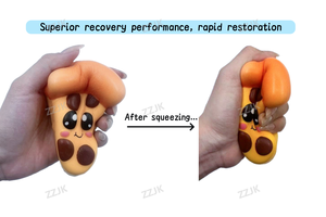 Giocattolo Antistress in Schiuma PU JK Cartoon Quirky, Bambola Spremibile a Lenta Risposta, Decorazione da Scrivania, Regalo - Product Image 4