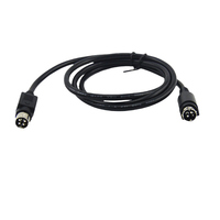 Cable con Conector DIN de 3 Pines Kycon KPPX-3P KPPX-4P
