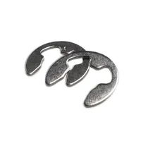 580pcs 304 Stainless Steel External Retaining Ring E Clip Snap Circlip Washer for Shaft M1.5 M2 M2.5 M3 M3.5 M4 M5 M6 M8 M10
