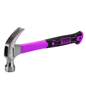 TOPWT 16 أوقية الألياف الزجاجية مطرقة بمخلب الثقيلة البناء مقاومة الصدمات المطاطية عدم الانزلاق مقبض - Product Image 3