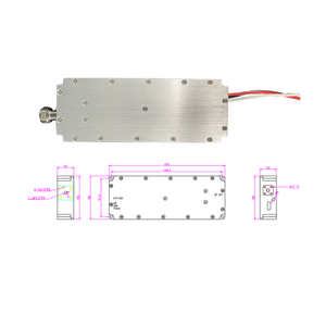Factory Hot Sale 100W HF-Leistungs verstärker modul 5,2 GHz-5,8 GHz Drohnen-Störsender für UAV Defense Security & Protection Product - Product Image 4