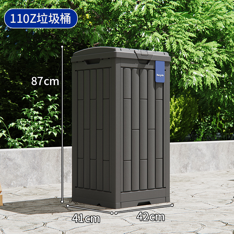 One container holds 110 liters
