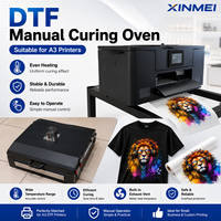 Four de cuisson manuel DTF XINMEI CE A3 portable pour imprimante numérique DTF, chauffage automatique du film PET, garantie 1 an
