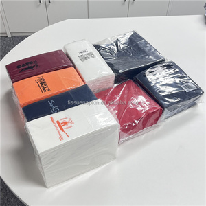 Tovaglioli di <span class=keywords><strong>Carta</strong></span> Neri in Tessuto Naturale Airlaid da Cena con Tasca Portaposate Servilletas De Papel - Product Image 3