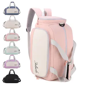 फैशन डिजाइन निविड़ अंधकार weekender बैग बहु समारोह बड़ी क्षमता खेल जूता डिब्बे के साथ यात्रा बैग duffel जिम बैग