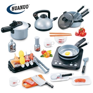 Ensemble de jouets de simulation de cuisine en plastique pour bébé <span class=keywords><strong>chef</strong></span>, 36 pièces - Product Image 1