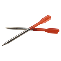 Piaoyu 110mm 1 lot = 10 flèches courtes rouges en alliage d'aluminium et plastique pour la chasse quotidienne et les accessoires de tir et de chasse