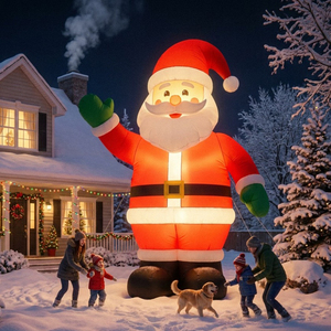 Giant <b>Inflatable</b> Christmas Decoration Model Durable PVC and Oxford Cloth for Holiday Party Mall Garden Outdoor Display - Product Image 4