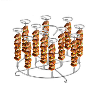 Ensemble de grilles suspendues multi-pièces en acier inoxydable pour friteuse à air et barbecue domestique - Product Image 1