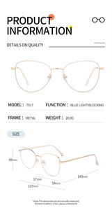 Gafas de Moda de Alta Calidad, Anti Luz Azul, Polarizadas, con Clip Magnético para Lentes de Sol, para Mujer - Product Image 2