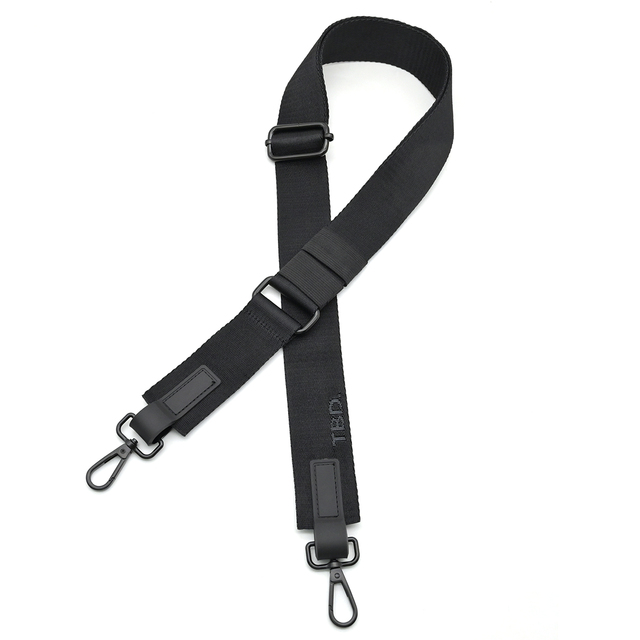 Custom Woven Logo Nylon Camera Strap Crossbody Shoulder Adjustable Length Lanyard for Bag Accessories
