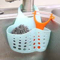 Küchen spüle Schwamm halter Abfluss regal Spüle Küche Hängen Abfluss Aufbewahrung werkzeuge Lager regal Waschbecken halter Abfluss korb