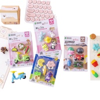 Schattige Dieren Schattige Gum Set Briefpapier Set Turn June 1 Prijzen Kerstcadeaus Eindprijzen Briefpapier School Gum