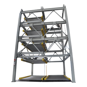 Système de stationnement en puzzle à deux étages Tabitha Steel, commande par bouton motorisée, capacité de charge de <span class=keywords><strong>9</strong></span> voitures 2000 kg, certifié CE - Product Image 2