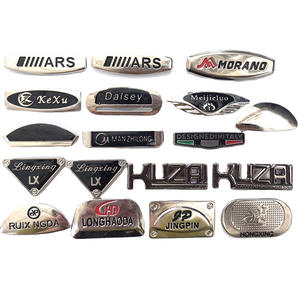 Hochwertige Maßgefertigte Metall-Kleidungsetiketten mit Laserschnitt-Kante Zinklegierung Markenzeichen-Logos Direkt aus Chinesischer Fabrik - Product Image 5