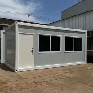 Maison Modulaire Préfabriquée Pliable et Pratique en Conteneur Maritime <span class=keywords><strong>pour</strong></span> Appartement, Maison, Hôtel – Panneaux Sandwich en Acier - Product Image 3