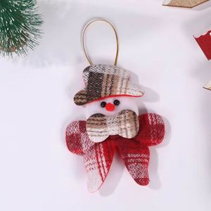 Low MOQ Custom Mini Fabric Christmas <b>Bells</b> - Reindeer & Santa Festive Event Decorations - Product Image 3