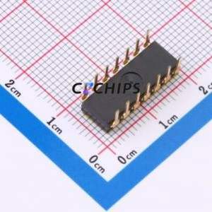 DSIC07THGET DIP Switch Through hole Component (THT) Switch Flat Toggle, Groove Type Single Pole Single Throw 7 2.54mm - Product Image 2