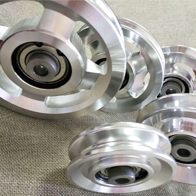 Aluminum Alloy Idler Wheel Bearing Pulley