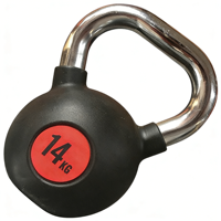 Ensemble de Kettlebells Noirs en Fer et Caoutchouc, Personnalisables avec Logo, Durables, Tendance et de Haute Qualité pour le Fitness (Vente en Gros)