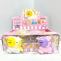 Jouets anti-stress à presser en PVC, mignons et moelleux, en forme de desserts variés, pour un soulagement du stress, unisexe, à partir de 14 ans