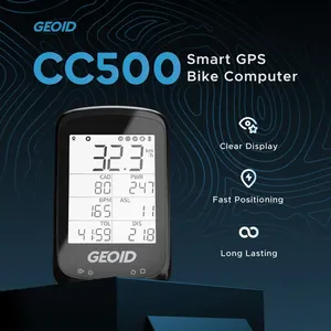 Computadora para Bicicleta Digital Geoid con Pantalla LCD, Velocímetro Inalámbrico, Navegación, Odómetro, BLE ANT+, Strava, Modelo CC500 para Carretera y MTB - Product Image 3