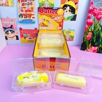 Bâton de beurre croustillant de 13 cm en TPR, jouet anti-stress pour garçons et filles, petit cadeau de vacances pour les 15 ans et plus