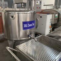 Machine industrielle automatique de fabrication de fromage et de crème, de qualité commerciale, petite échelle, 100L, 300L, 500L