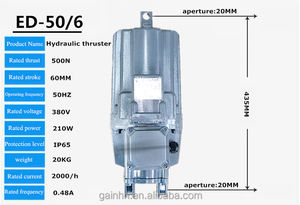 סיטונאי חשמל הידראולי ED-23/30/50/50/80/200 רסק תוף תוף בלם ywz עגורן oilfield 50 ~ 8000n. m - Product Image 4