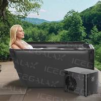 Icegalax Pro Refroidisseur Refroidisseur d’eau à bain de glace d’usine OEM pour pompe à chaleur à plongée froide avec WIFI ozone