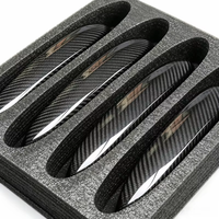 Cubierta Protectora de Fibra de Carbono para Manijas de Puerta Exteriores, Juego de Adhesivos Decorativos para BMW Serie 3, Serie 5, X1, X3, X4, X5, X6, Todos los Modelos