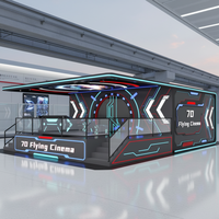 Parque de Atracciones Educativo con Pantalla Curva, Cine 3D de Realidad Virtual 9D sin Gafas, Equipo de Cine VR para Interiores, Material de PVC, Centro Comercial