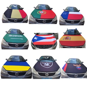 Housse <span class=keywords><strong>de</strong></span> <span class=keywords><strong>voiture</strong></span> personnalisée pour la Coupe <span class=keywords><strong>du</strong></span> <span class=keywords><strong>Monde</strong></span> 2026, drapeau <span class=keywords><strong>de</strong></span> tous <span class=keywords><strong>les</strong></span> pays, polyester, tissus élastiques, housse <span class=keywords><strong>de</strong></span> capot <span class=keywords><strong>de</strong></span> <span class=keywords><strong>voiture</strong></span>, drapeau - Product Image 2