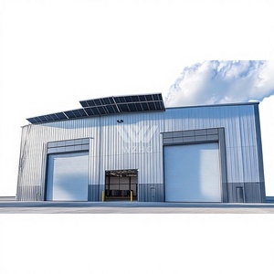 Bâtiment à structure en acier 40x50 <span class=keywords><strong>60x100</strong></span> 400 pieds de haut Atelier préfabriqué Bâtiment de bureau Structure en acier léger galvanisé - Product Image 1