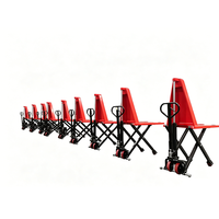 Chariot à palettes à ciseaux robuste 1,5T 685 mm avec tige de piston renforcée pour un chargement et un déchargement stables