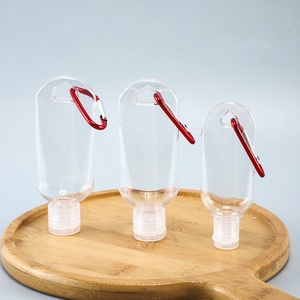 ขวดพลาสติกพร้อมฝาพับพร้อมตะขอคาราบิเนอร์เจลทำความสะอาดมือโลชั่นขนาด30มล. 50มล. 60มล. 1ออนซ์2ออนซ์ - Product Image 6