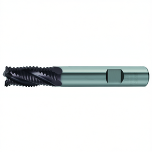 ดอกกัดงานหยาบแบบ HSS Co End Mill รุ่น TA1419 เคลือบ TiAlN มุมเกลียว 30 องศา 4 ฟลุต พร้อมก้านเชื่อมแบบ Weldon - Product Image 2