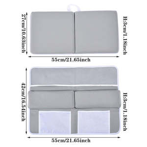 Nouvelle tendance OEM Premium ensemble de bain doux Extra épais pour les genoux et les coudières ensemble de bain essentiel pour le bain des Parents de bébé - Product Image 6