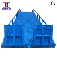 Rampe de chargement mobile robuste Star Link 10 tonnes 15 tonnes pour chariot élévateur et chargement de conteneurs